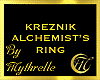 KRESNIKALCHEMIST'S RING