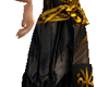 BLK-N-Gold Warrior Skirt