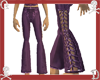 Abstract Plum Flares