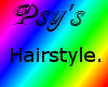 Lightblue poofy/emo hair