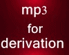 70os:For  derivation mp3