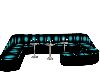 TEAL CLUB COUCH