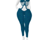 Blue bbw fit