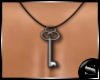 !S! Silver key necklace