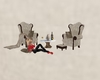 2 Chair Set w/Table - BR