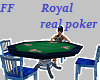 Royal Blue Poker Game