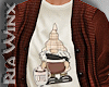Coffeepot Gnome Sweater