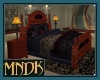 Luxury Mahogany Bed