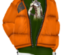 ORANGE LM DOWN COAT