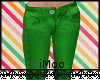 [Moo] Green Skinnies