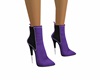 Purple Ankle Boots