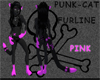 Punk-cat PINK fur