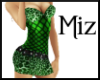 Miz Leo Dress Green