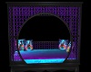 Rainbow Rose Queen Bed