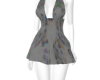♔ Lulu Grey Dress