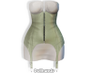 D| Green Corset Dress v2