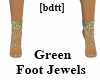 [bdtt] Green Foot Jewels