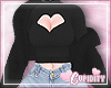 C! Fur Jacket Black e