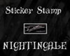 Falco Stamp Sticker