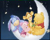 nightime  pooh   bed