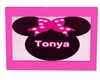 Tonya Door Sign