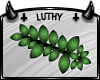 |L| Leaf Pin Green
