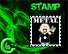 6C Headbanger Stamp