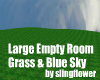 Large Empty Room Grass
