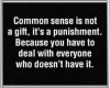 Common Sense 