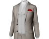 grey/beige Brunch Suit