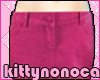 **pink mini skirt**