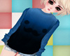 Kawaii Sweater Blue