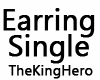 Earring Single, Tek