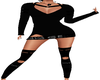 Savage Long Tee Blk RL