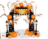 happy halloween arch