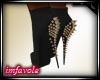 iF♣ Black Spiked Boots