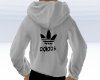 White cozy hoodie