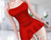 Ste. Silk Dress Red