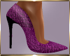 D14 Purple Heel Shoes