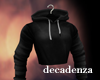 !D! Black Hooded Crop