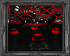 Oasis Red Bar Table