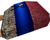 Red & Blue Pillow