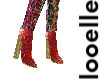 Red Gold Boot