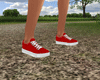 Ladies' Red Sneakers