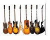Row of Guitars