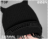 Devil beanie+Hair
