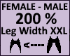 Leg Thigh Scaler 200%XXL