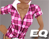-EQ-Plaid Pink Shirt-