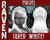 MASIEL SILVER WHITE!