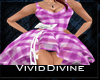 [D] Pink Plaid Gown